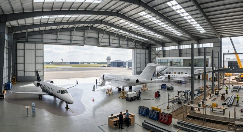 Hangar d'entreprise : acheter, louer ou faire construire ?