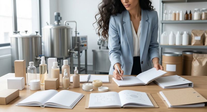 Lancer sa marque de cosmétiques sans posséder d'usine : le guide du façonnage pour les TPE